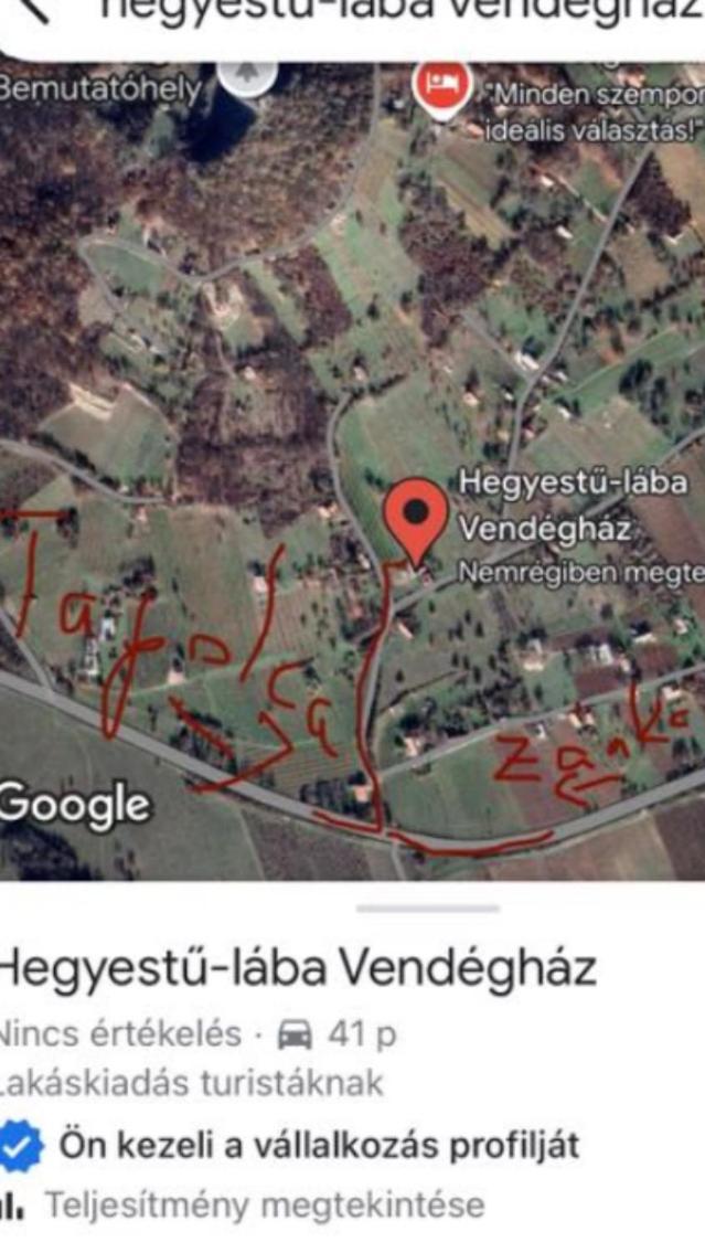 Hegyestu-Laba Vendeghaz Villa Zánka Exterior photo